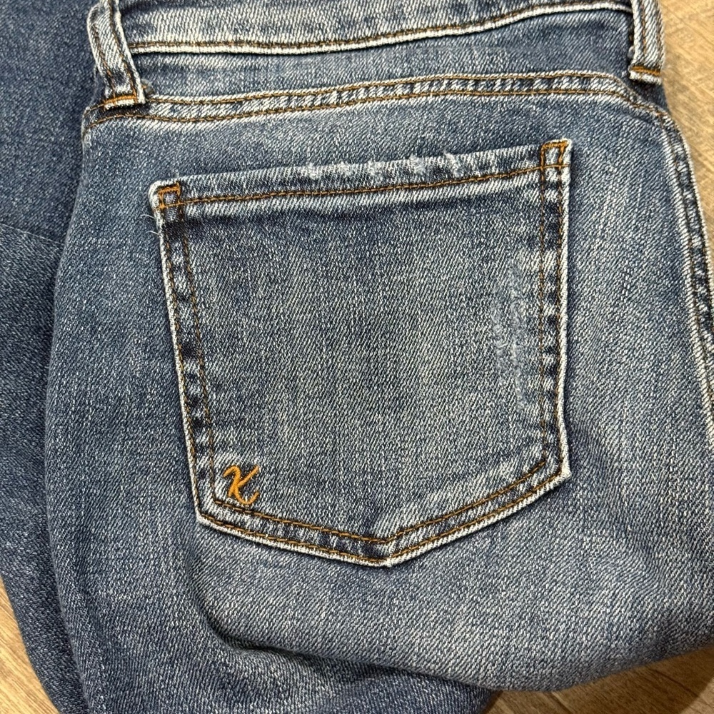 KUT from the Kloth  Womens Blue Catherine Boyfriend Jeans Stretch Size 6 - Picture 8 of 11
